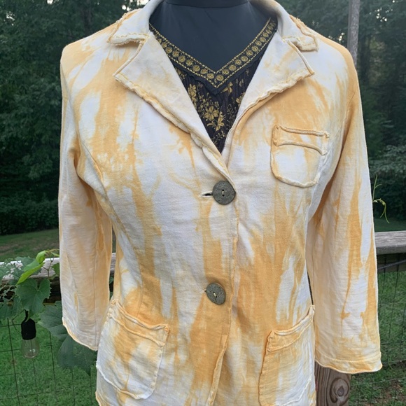 Shibori/Tie Dye Blazer - Picture 2 of 8